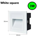 DecorBites™ 3W IP65 Waterproof Embedded Step Lights for Staircase Corridor & Outdoor Walls