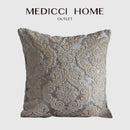DecorBites™ Damask Cut Velvet Baroque Style Cushion Covers 45x45cm