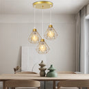 DecorBites™ Iron Frame Pendant Chandelier for Modern Indoor Lighting