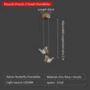DecorBites™ Butterfly Ladder Pendant Lights Chandelier for Loft Decor Interior Lighting Stairs Bedside