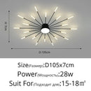DecorBites™ LED Acrylic Ceiling Light Fixture for Bedroom Hall Living Room Kids, Modern Luster