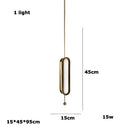 DecorBites™ Gold Iron Glass Chandelier for Dinning Room - Art Deco Lighting