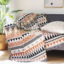 DecorBites™ Knitted Nordic Plaid Blanket - Cozy Home Decor and Sofa Cover