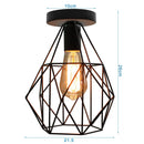 DecorBites™ Iron Aisle Ceiling Lights: Industrial Nordic Vintage Kitchen Decor Ceiling Lamp