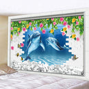 DecorBites™ 3D Underwater World Mandala Yoga Mat Home Decoration Tapestry Hippie Sofa Blanket