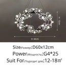 DecorBites™ Dandelion Flower Chandelier: Modern LED Living Room Bedroom Indoor Decor Bouquet Lamps