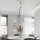 DecorBites™ Geometric LED Pendant Light - Modern Minimalist Hanging Lamp for Home Decor