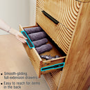Harmony Solid Wood Dresser with 5 Drawers