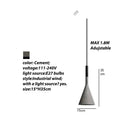 DecorBites™ Concrete Pendant Lights: Nordic Modern LED E27 Industrial Lamp for Home Decor