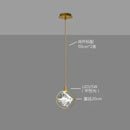 DecorBites™ Crystal LED Ceiling Lamp Chandelier Iron Art Bar Home Decor.