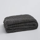 DecorBites™ Fuzzy Downy Knitted Throw Blanket - Soft & Cozy Microfiber Quilt for Sofa, Bed, and Air Conditioning Room
