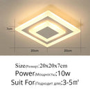 DecorBites™ LED Ceiling Light for Modern Indoor Lighting in Minimalist Style