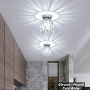 DecorBites™ Crystal Aisle Corridor Ceiling Light - Modern Luxury Indoor Hang Lamp