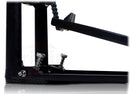Remote Hi Hat Stand with Foot Pedal by GRIFFIN - Drummers Cable Auxiliary Cymbal High Hat Percussion Hardware with Drum Key - Heavy Duty Sturdy HiHat
