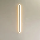 Modern rgb wall light sleek neon edge sconce for bedroom