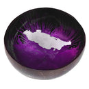 Splash Ink Coconut Shell Candy Storage Bowl Container Desk Ornament Home Decorative Bowls Key Sundries Storage Bowls Craft Gifts