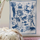 DecorBites™ Constellation Tarot Boho Tapestry Wall Hanging Trippy Sun Moon Decor