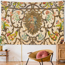 DecorBites™ Khaki Retro Pattern Wall Tapestry for High-End Indoor Home Decor