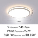 DecorBites™ LED Ceiling Lamps: Modern Dimmable Lights for Living Room, Dining Room, Bedroom