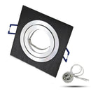 DecorBites™ Adjustable LED Ceiling Downlight Frame with GU10/MR16 Holder for Spot Lighting
