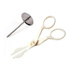 DecorBites™ Cream Flower Scissors Set - Cake Decorating Tools