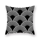 DecorBites™ Black Geometric Cushion Cover | Decorative Sofa Pillow Cases | Living room Throw Home Decor