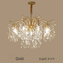 DecorBites™ Crystal LED Chandelier: Luxury Indoor Lighting for Home, Kitchen, Living Room