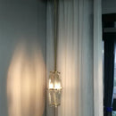 DecorBites™ Crystal Glass Pendant Lamp Luxe Chandelier for Bedroom Restaurant Kitchen Home