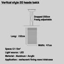 DecorBites™ LED Fishbone Pendant Chandelier for Modern Nordic Decor