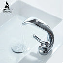 DecorBites™ Gold Basin Faucet: Modern Brass Single Handle Mixer Tap for Bathroom
