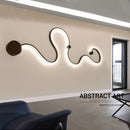 DecorBites™ Iron Body LED Wall Lamp for Bedroom, Living Room, Study - Modern Sconce Fixture