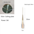 DecorBites™ Crystal Glass LED Pendant Lights for Restaurant, Bar & Staircase