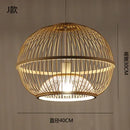 DecorBites™ Japanese Bamboo Chandelier Lights for Bedroom Living Room Tea Room Zen Lamps