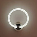 DecorBites™ Acrylic Ring LED Wall Lamp for Modern Indoor Decor, Living Room Bedroom Lighting