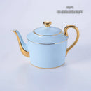 DecorBites™ Bone China Coffee Set Tea Luxury Porcelain Set with Teapot and Cups