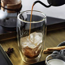DecorBites™ Double Wall Glass Cup - Versatile Drinkware for Parties