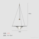 DecorBites™ Clear Glass Pendant Lights - Modern Nordic LED Bedroom & Restaurant Light
