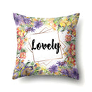 DecorBites™ Green Tropical Leaves Pillow Cover - Four Season Landscape Decor