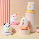 DecorBites™ Kids' Animal Silicone Night Light - Touch Sensor, Dimmable, Rechargeable