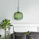 DecorBites™ Green Pumpkin Glass Pendant Lights for Kitchen Island, Restaurant, Bedroom - DIY CombinationStringBuilder.limit(180).toString()