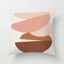 DecorBites™ Geometric Stitch Print Pillow Cover - Modern Minimalist Office Cushion