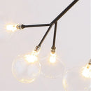 DecorBites™ Linear Firefly Chandelier: Elegant Tree Branch Lighting for Home Decor