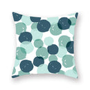 DecorBites™ Green Geometric Pillowcase - Nordic Classic Design for Home Decor and Comfort
