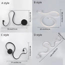 DecorBites™ Iron Body LED Wall Lamp for Bedroom, Living Room, Study - Modern Sconce Fixture