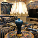 DecorBites™ American Luxury Ceramic Table Lamp - European Style Bedroom Bedside Light