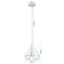 DecorBites™ Industrial Pendant Lights: Modern LED Hanging Lamps for Home Living Room Kitchen Decor
