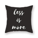 DecorBites™ Black Geometric Cushion Cover | Decorative Sofa Pillow Cases | Living room Throw Home Decor