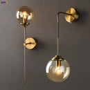 DecorBites™ Glass Ball LED Wall Lamp for Nordic Modern Bedroom Lighting