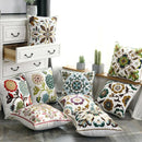 DecorBites™ Ethnic Style Canvas Embroidery Pillow Cover 45x45cm