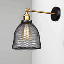 DecorBites™ Industrial LED Cage Wall Light Retro Loft Sconce Lights E27 Fixture